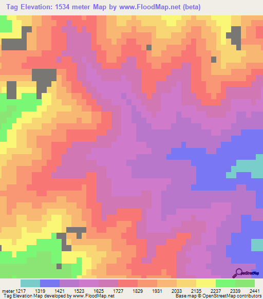 Tag,Afghanistan Elevation Map