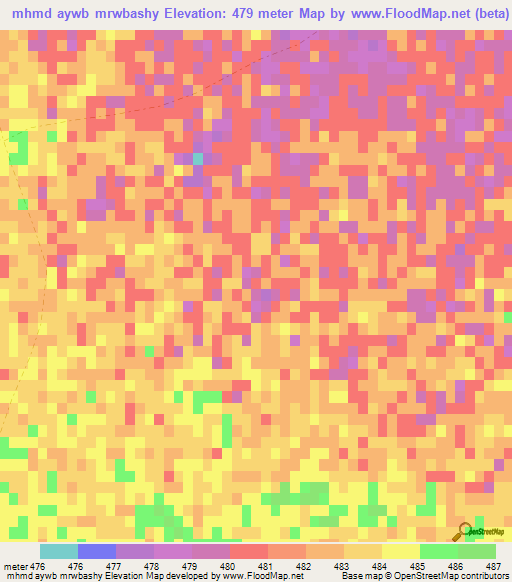 mhmd aywb mrwbashy,Afghanistan Elevation Map