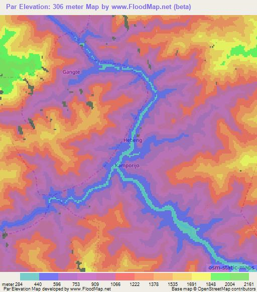 Par,India Elevation Map