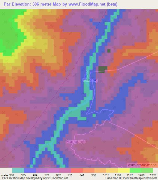 Par,India Elevation Map