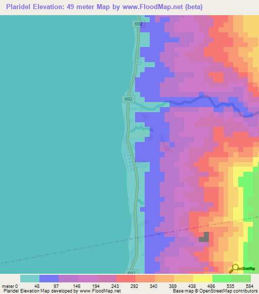 Plaridel,Philippines Elevation Map