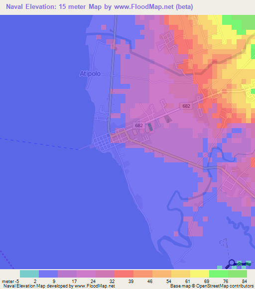 Naval,Philippines Elevation Map