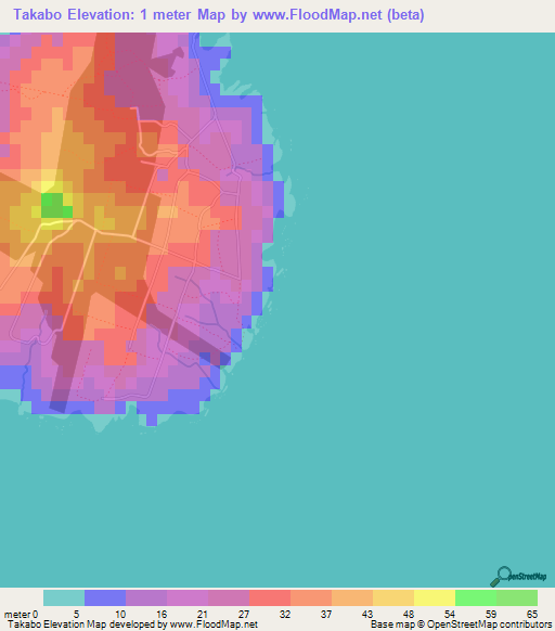 Takabo,Japan Elevation Map