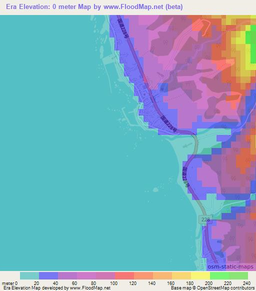 Era,Japan Elevation Map
