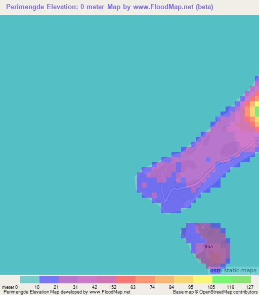 Perimengde,Vanuatu Elevation Map