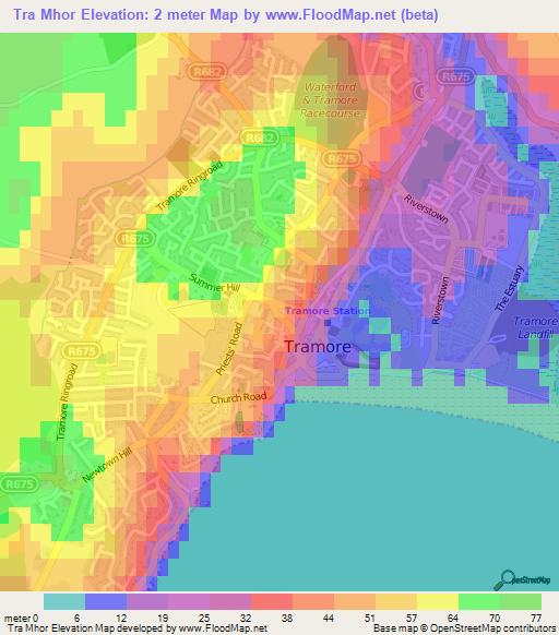 Tra Mhor,Ireland Elevation Map