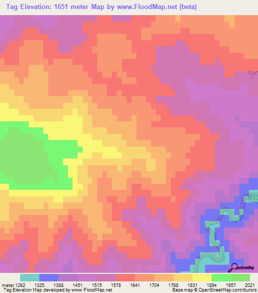 Tag,Turkey Elevation Map