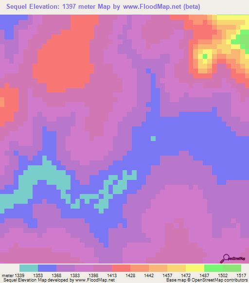 Sequel,Angola Elevation Map