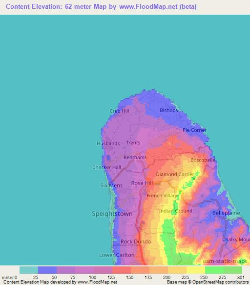Content,Barbados Elevation Map