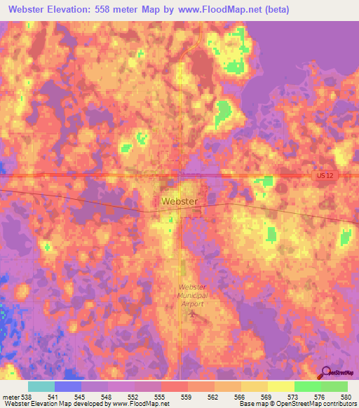 Elevation of ster,US Elevation Map, Topography, Contour