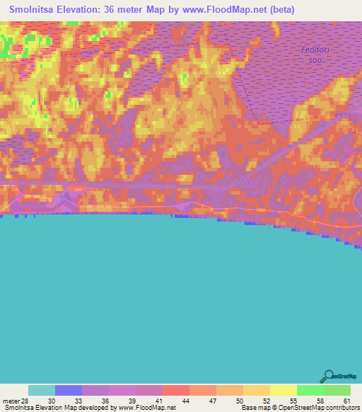 Smolnitsa,Estonia Elevation Map