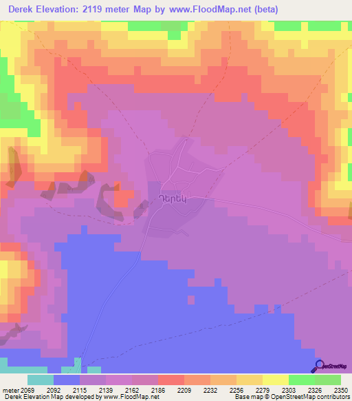 Derek,Armenia Elevation Map