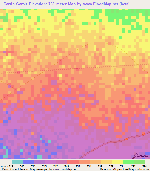 Darrin Garsit,Somalia Elevation Map
