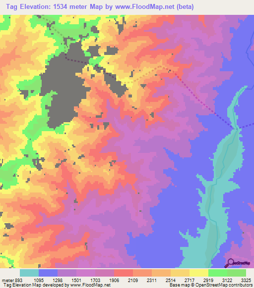 Tag,Afghanistan Elevation Map