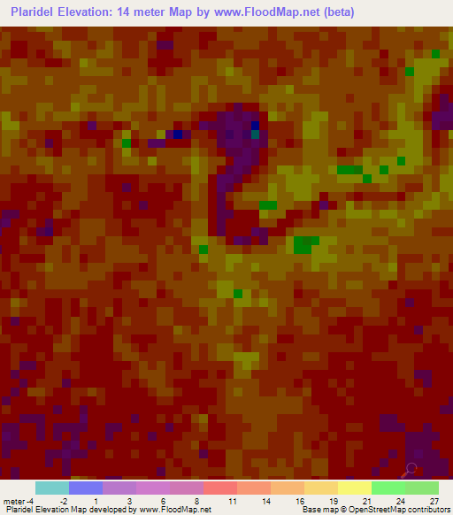 Plaridel,Philippines Elevation Map