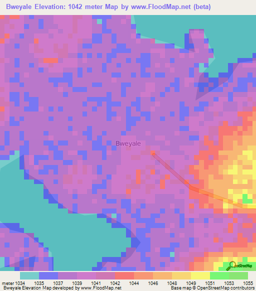 Bweyale,Uganda Elevation Map