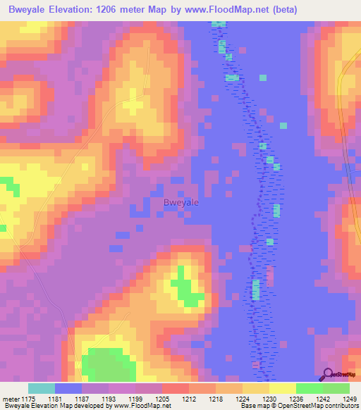 Bweyale,Uganda Elevation Map