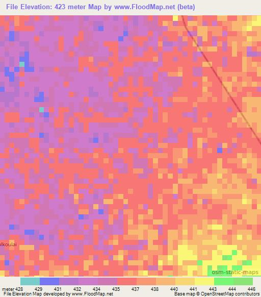 File,Chad Elevation Map