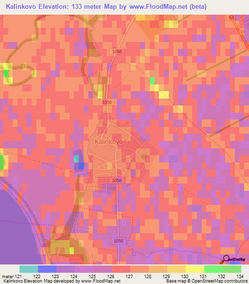 Kalinkovo,Slovakia Elevation Map