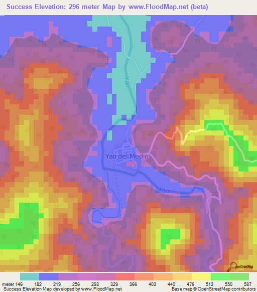 Success,Cuba Elevation Map