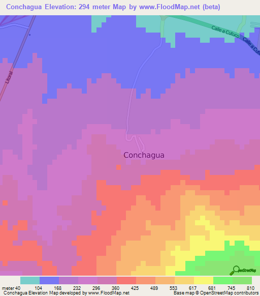 Conchagua,El Salvador Elevation Map