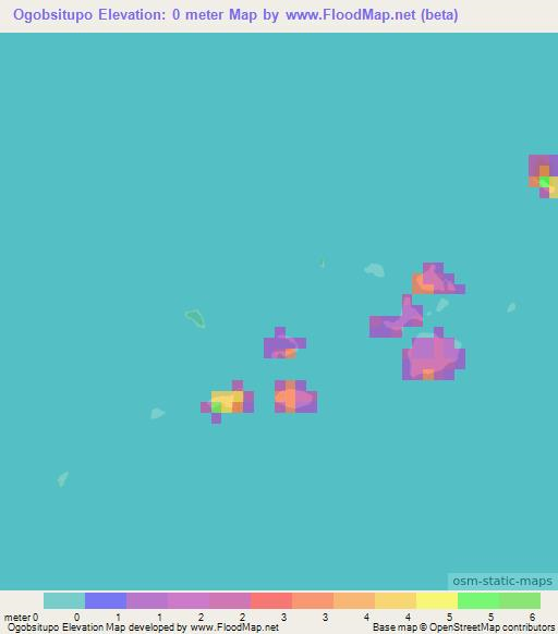 Ogobsitupo,Panama Elevation Map