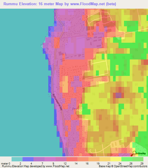 Rummu,Estonia Elevation Map