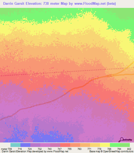 Darrin Garsit,Somalia Elevation Map
