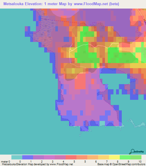 Metsalouka,Estonia Elevation Map